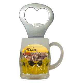 Flaschenöffner Bierkrug Massbier Bier München M5