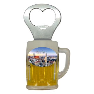 Flaschenöffner Bierkrug Massbier Bier München M6