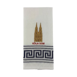 Geschirrtuch Tuch Handtuch ca. 60 x 40cm Deutschland Köln Dom Navy