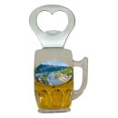 Flaschenöffner Bierkrug Massbier Bier Magnet Moseltal