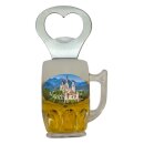 Flaschenöffner Bierkrug Massbier Bier Magnet...