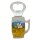 Flaschenöffner Bierkrug Massbier Bier Magnet Neuschwanstein