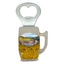 Flaschenöffner Bierkrug Massbier Bier Magnet...