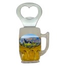 Flaschenöffner Bierkrug Massbier Bier Magnet...