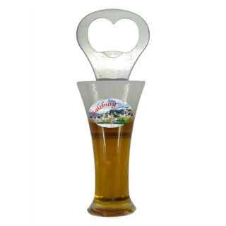 Flaschenöffner Weizen Bierkrug Massbier Bier Salzburg