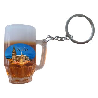 Schlüsselanhänger Bierkrug Massbier Bier Köln
