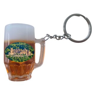 Schlüsselanhänger Bierkrug Massbier Bier Heidelberg