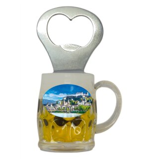 Flaschenöffner Bierkrug Massbier Bier Salzburg