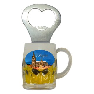 Flaschenöffner Bierkrug Massbier Bier Cologne