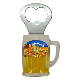 Flaschenöffner Bierkrug Massbier Bier Frankfurt