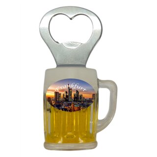 Flaschenöffner Bierkrug Massbier Bier Frankfurt