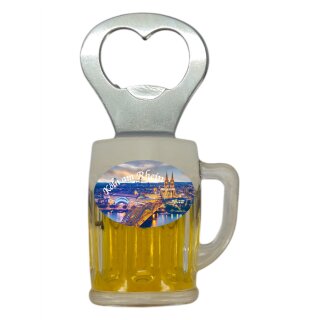 Flaschenöffner Bierkrug Massbier Bier Köln