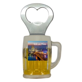 Flaschenöffner Bierkrug Massbier Bier Köln