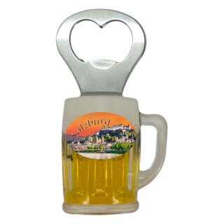 Flaschenöffner Bierkrug Massbier Bier Salzburg