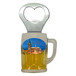 Flaschenöffner Bierkrug Massbier Bier Köln
