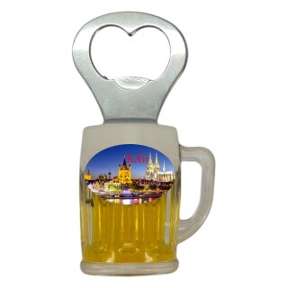 Flaschenöffner Bierkrug Massbier Bier Köln