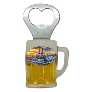 Flaschenöffner Bierkrug Massbier Bier Köln