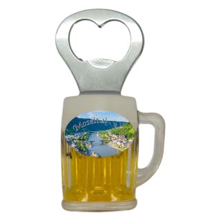 Flaschenöffner Bierkrug Massbier Bier Moseltal