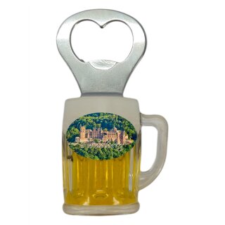 Flaschenöffner Bierkrug Massbier Bier Heidelberg