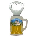 Flaschenöffner Bierkrug Massbier Bier Neuschwanstein