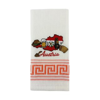 Handtuch Austria Orange