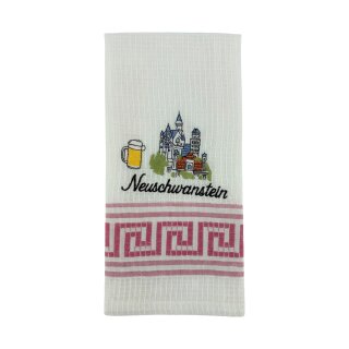Handtuch NEUSCHWANSTEIN Pflaume