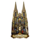 Holzmagnet Kühlschrankmagnet Kölner Dom Beweglich Türen öffnen sich Jesus Made in Europa