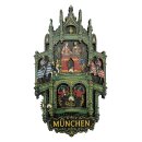 Holzmagnet München Marienplatz Glockenspiel Beweglich Magnet