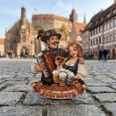 Holzmagnet Germany Deutschland Nürnberg Kühlschrankmagnet Magnet