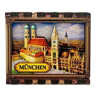 Holzmagnet, Streichhölzerbox München