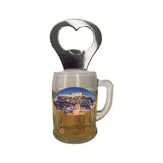 Flaschenöffner Bierkrug Massbier Bier Salzburg