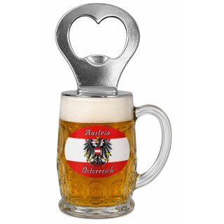 Flaschenöffner Bierkrug Massbier Bier Austria