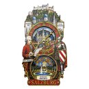 Holzmagnet Magnet Holz - Salzburg Beweglich Dreht sich