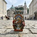 Holzmagnet Magnet Holz - Salzburg Beweglich Dreht sich