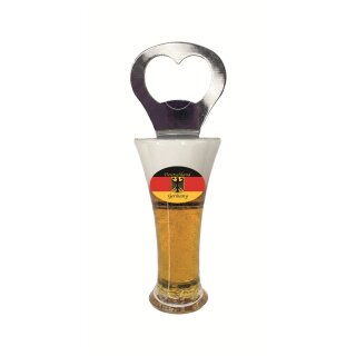 Flaschenöffner Weizenglas Weizen Öffner Bieröffner