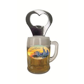 Flaschenöffner Bierkrug Massbier Bier Frankfurt