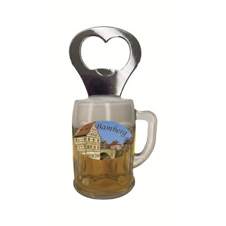 Flaschenöffner Bierkrug Massbier Bier Bamberg