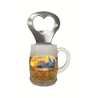 Flaschenöffner Bierkrug Massbier Bier Frankfurt