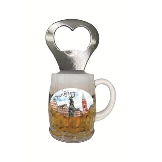 Flaschenöffner Bierkrug Massbier Bier Frankfurt