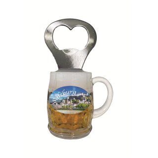 Flaschenöffner Bierkrug Massbier Bier Salzburg