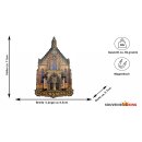 Holzmagnet Holz Kirche Magnet Tür Beweglich - Nürnberg Frauenkirche
