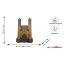 Holzmagnet Holz Kirche Magnet Tür  Beweglich - München Frauenkirche