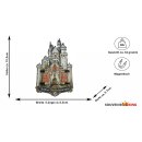 Holzmagnet Holz König Magnet Tür Beweglich - Schloss Neuschwanstein
