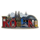 Holzmagnet Holz Herz Magnet Schriftzug City View -...