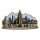 Holzmagnet Holz Herz Magnet Schriftzug City View - Frankfurt Dom