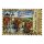 Holzmagnet Magnet Holz Briefmakenoptik - Rothenburg