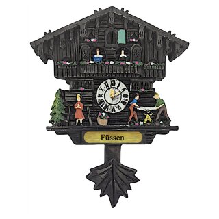 Kühlschrankmagnet Alpen Kuckucksuhr Magnet  Urlaubserinnerung Mitbringsel Deko - Andechs