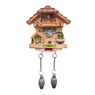 Kühlschrankmagnet Alpen Kuckucksuhr Magnet  Urlaubserinnerung Mitbringsel Deko - Andechs