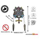 Kühlschrankmagnet Alpen Kuckucksuhr Magnet...