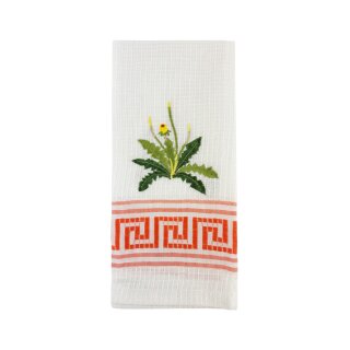 Handtuch Blume Orange